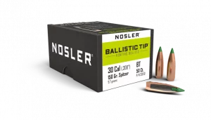 Куршуми Nosler Ballistic Tip Hunting .30 cal, dia .308, 150gr