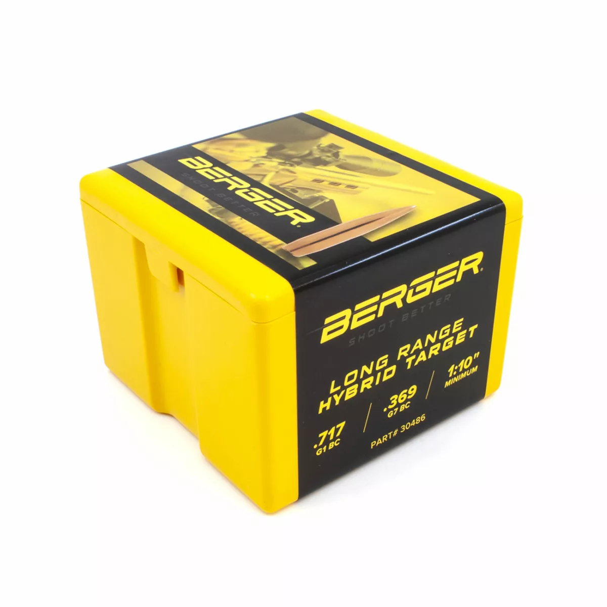 Куршуми Berger .30 cal 220gr Long Range Hybrid Target