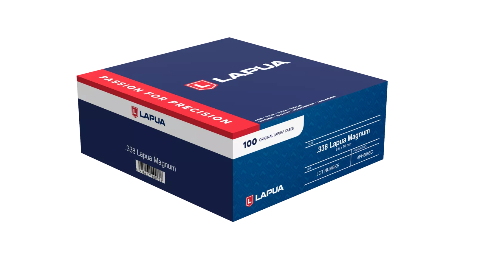 Гилзи Lapua .338 Lapua Magnum 100 броя