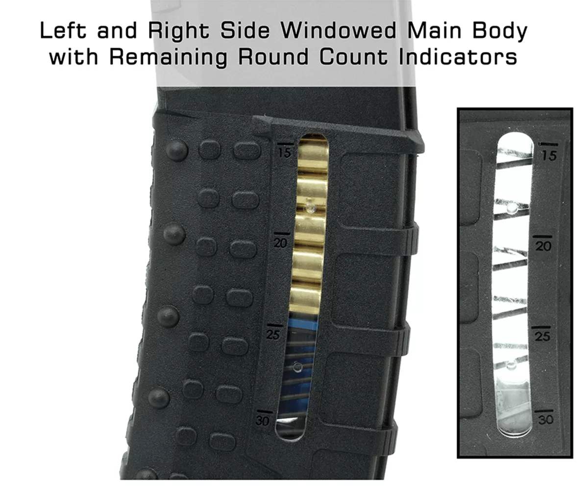 Пълнител UTG за AR-15 Window - 30 Патрона