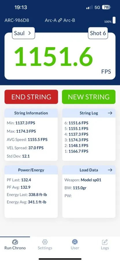 Хронограф - DAA ARC Chrono