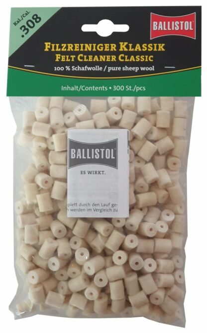 Тапи за Почистване Ballistol Classic .30 - 300бр